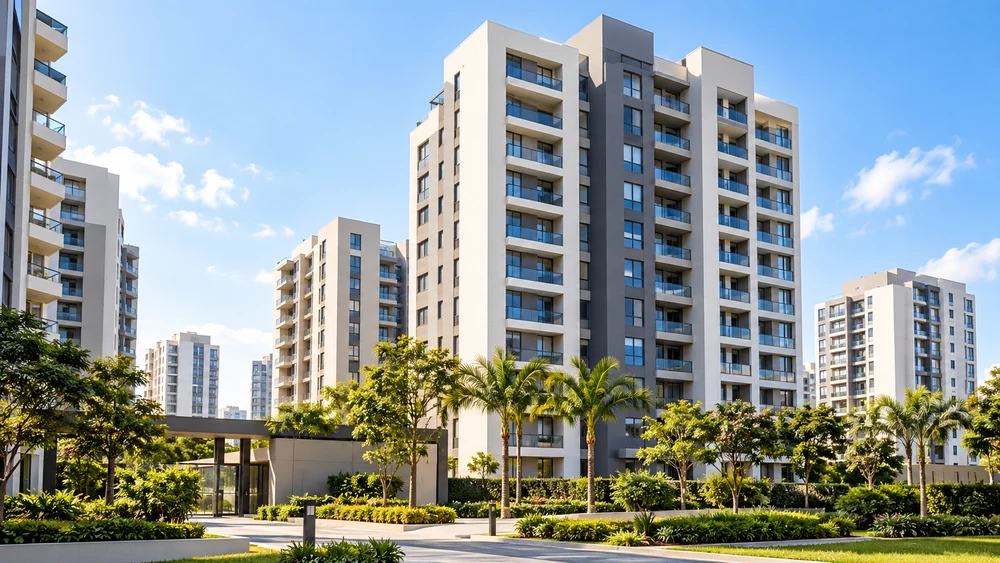 Condomínio residencial atendido pela CHF