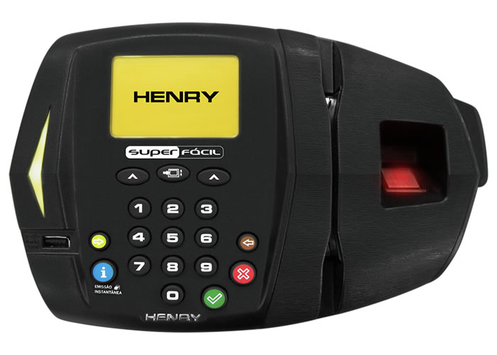Prisma Super Fácil Advanced, relógio de ponto Henry
